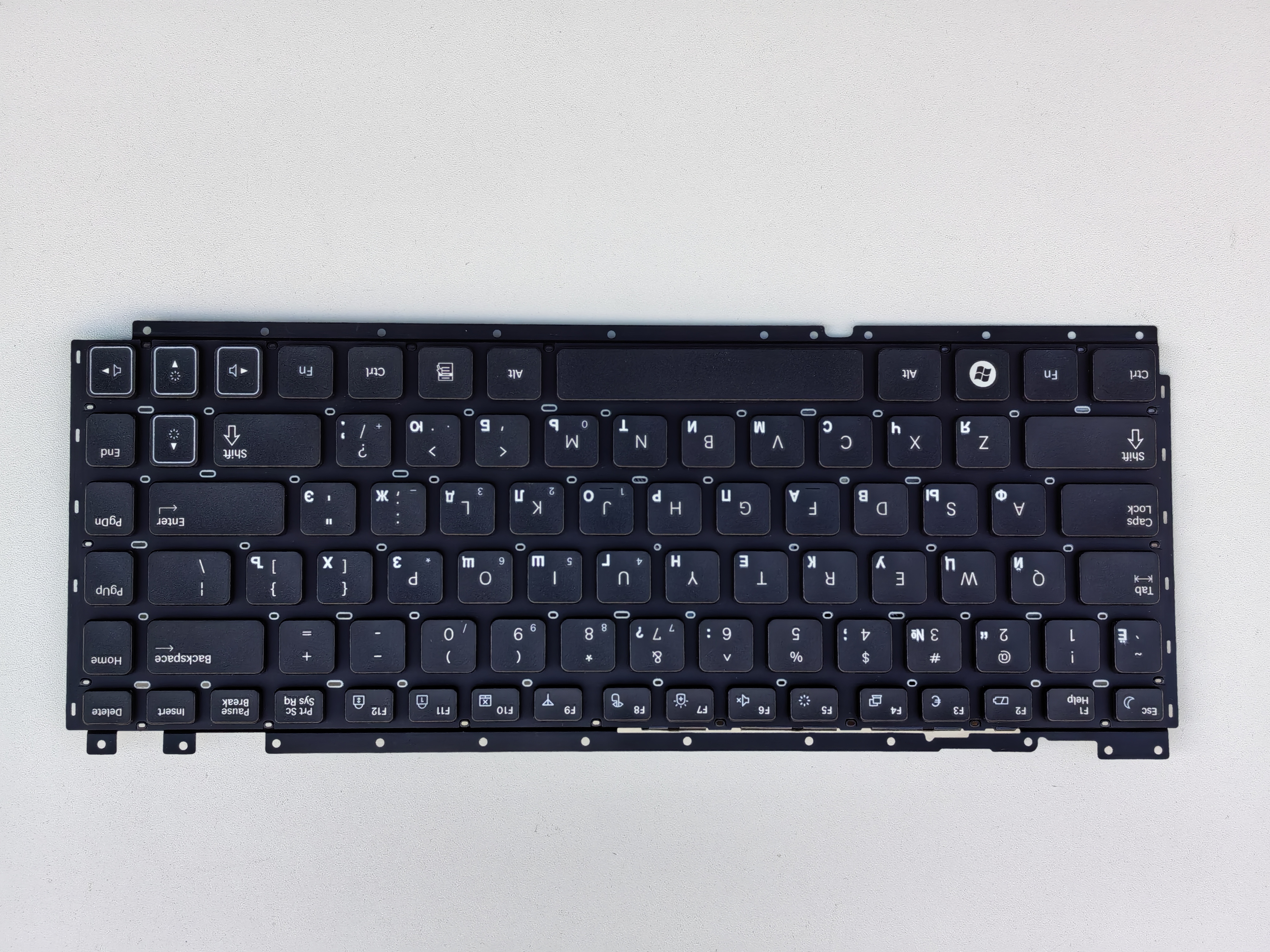 Picture of New Replacement Laptop Keyboard For SAMSUNG RC410/RC418/RC415/RC420 BLACK RU Layout
